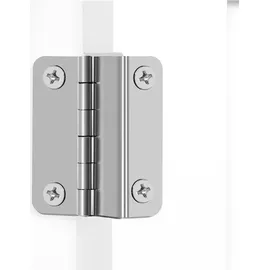 Yaheetech 4-stufiger Bodenschrank mit Einzeltür & Verstellbarem Einlegeboden Standschrank fürs Badezimmer/Wohnzimmer/Küche/Flur/Kleine Räume Weiß