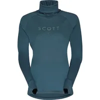 Scott High Neck Shirt W's Defined Merino aruba green