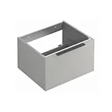 Kludi ICOS Waschtischunterschrank 50S60O2 wandhängend, 60 x 50 x 35 cm, Matt Light Dove
