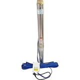 CHM GmbH Tiefbrunnenpumpe 4 Zoll 1,5 kW 10800 L/h 7,6 Bar mit Schutzschalter Box