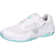 Mizuno WAVE PHANTOM 3 Damen Handballschuhe, weiß, Größe 43 - 43