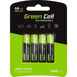 Green Cell HR6 Mignon (AA) 2600 mAh 4 St.
