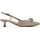 TAMARIS Damen Sling Pump mit Stilettoabsatz, grau, 39 EU
