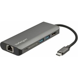 Startech (DKT30CSDHPD3) USB-C 2 Ports), Dockingstation - HDMI - SD Reader - 2xA 1xC - PD 3.0 Pass-Through USB-C/Thunderbolt 3 Reise-/Minidock