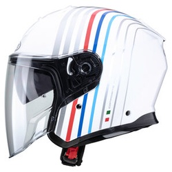Flyon Bakari Jethelm weiß XS