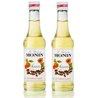 2x Monin Amaretto Sirup, 250 ml Flasche