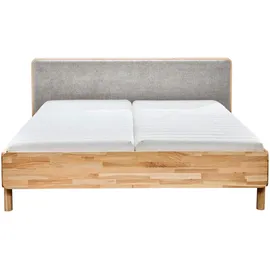 Vipack Bett Olive 180 x 200 cm Beige