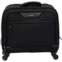 Notebooktrolley München 5171 4 Rollen Nylon schwarz - schwarz