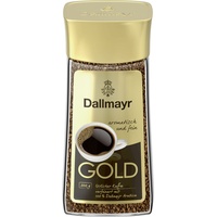 Dallmayr Gold löslicher Bohnenkaffee aromatisch fein im Glas 200g