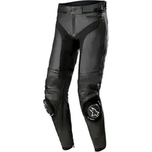 Alpinestars Missile V3 Lederhose - schwarz-schwarz - 54