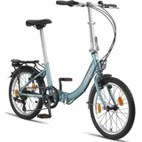 licorne bike gmbh Licorne Bike Fold Premium Klapprad Stil:V-Bremse;Farbe:Türkisblau