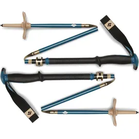 Black Diamond Traverse Compactor Skistöcke (Größe 125CM, schwarz)