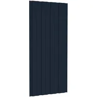 vidaXL Dachpaneel 12 Stk. Anthrazit 100 x 45 cm Verzinkter Stahl