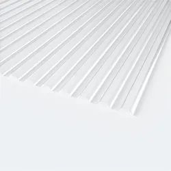PLEXIGLAS® Resist Wellplatte 1,8mm Trapez 76/18 Farblos - Acryl