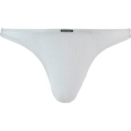 Bruno Banani Herren, String weiß Mikrofaser/Funktion unifarben, weiß, NOS