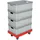 E.S.B. Transportroller 610x410mmrot, m. 4 LR.