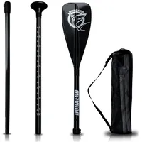 DURAERO SUP Paddel, 3-teilig Verstellbar Carbon Paddel für Stand