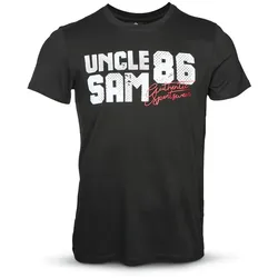 Uncle Sam Herren T-Shirt Black Beauty XL