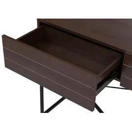 Mendler Konsolentisch Walnuss 81 x 120 x 40 cm