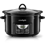 Crockpot SCCR507 SlowCooker 4.7L zwart, Dampfgarer + Reiskocher, Schwarz