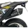 ARROW Schalldämpfer Aluminium Dunkel mit Carbon Endkappe für KTM 690 SMC/Enduro 19-21
