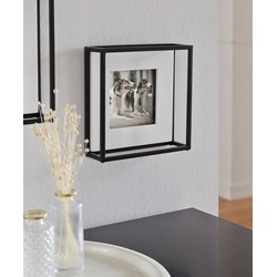 Guido Maria Kretschmer Home&Living Bilderrahmen Framel, Fotorahmen, in 2 Größen erhältlich schwarz 21,5 cm x 21,5 cm x 6,5 cm