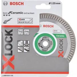 Bosch X-LOCK Best for Ceramic Extra Clean Turbo 125 mm