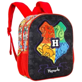 HARRY POTTER Dark Shield-Kleiner 3D Rucksack Schwarz