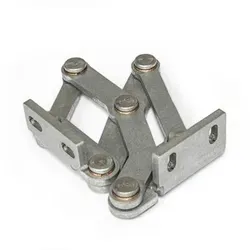 7231-NI-50-R-MT Edelstahl-Mehrgelenkscharniere, innenliegend, Öffnungswinkel 90°