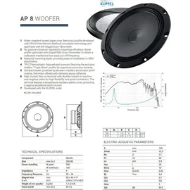 Audison AP 8 schwarz