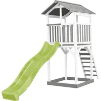 Axi Beach Tower Spielturm mit Rutsche Sandkasten GELB Junior