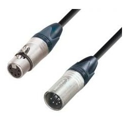 DMX-Kabel Neutrik XLR-male auf XLR-female 20,0 m