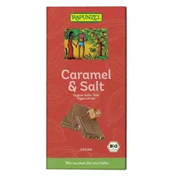 Rapunzel - Caramel & Salt vegane Hafer-Tafel 100 g