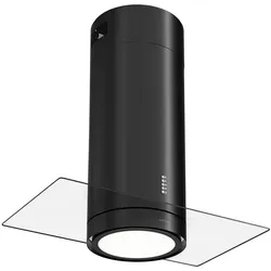 Beretta Premium Inselabzugshaube App Ab-/Umluft 544m3/h LED Aktivkohlefilter Schwarz