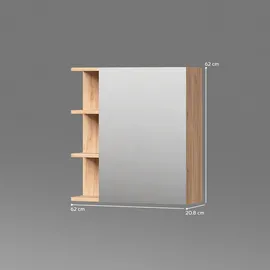 livinity Fucino 62 cm Goldkraft Eiche