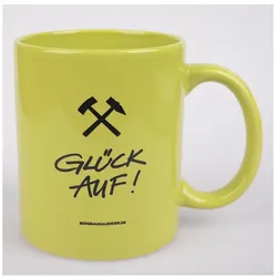 KAFFEEBECHER - Glück Auf! - grün
