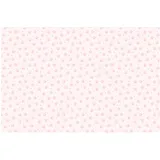 Papiertischdecke 180x120cm - Papier Tischdecke mit Pfoten Muster - Tischtuch Tisch Decke als Partytischdecke für Kindergeburtstag Mädchen Geburtstag - Partydeko & Tischdeko - Hellrosa