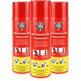 Höfer Chemie Feuerlöschspray 3x 500 g rot