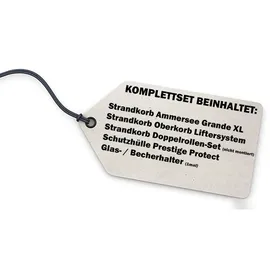 Mr. Deko Ammersee Grande XL grau Set