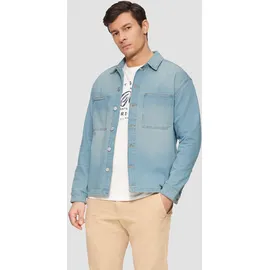 s.Oliver Lässiges Overshirt aus Denim - blau - 3XL