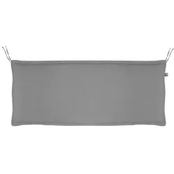 Bank-Auflage Unica 110 x 45 cm Stoff Silber
