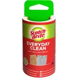 3M Scotch-Brite Everyday Clean Ersatz-Fusselrolle, 56 Blatt - Fusselbürste mit hoher Klebekraft für Polster und Tierhaare