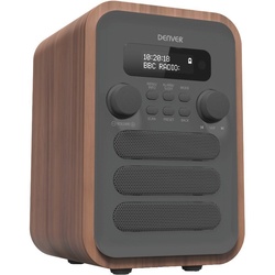 Denver Denver Radio DAB-48 grey Radio (Digitalradio (DAB), 2,5 W) grau