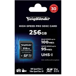 Voigtländer SDXC 256GB UHS-I