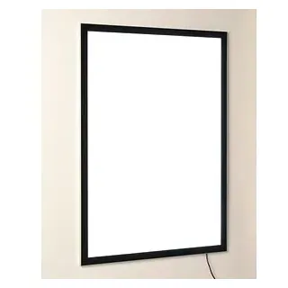 update displays LED-Leuchtrahmen Magneco schwarz DIN A1