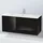 Duravit Waschtischunterschrank 2 Auszüge 122 x 55 x 48,1 cm Schwarz Hochglanz