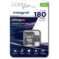 Integral MICRO SD CARD MICROSDXC UHS-1 U3 A2 UP TO 180MBS READ 150MBS WRITE MicroSD UHS-I