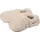 Warmies Slippies Deluxe creme Plush Gr. 36-40