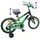 vidaXL Kinderfahrrad 16 Zoll blau/grün