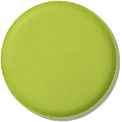 Sitzkissen gepolstert Chiemgauer Weberei grün, Designer Chiemgau factory, 2.7 cm